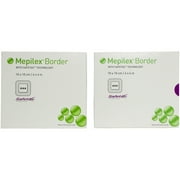 Mepilex Border Foam Dressing 4" x 4" 5/Box - Pack of 2 Boxes