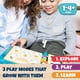 thumbnail image 3 of Libro Interactivo Sensorial Chuckle & Roar Pop It!, 3 of 7