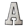 thumbnail image 2 of Hontri Intimates Accessory, Glitters Iron On Letters Sew On Embroidered English Alphabet Applique Adhesive Repair for Fabric Clothing Shirts Jeans One Size under $10, 2 of 9