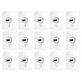 thumbnail image 2 of 20pcs Seamless Hooks Good Seamless Hook Non-Trace Hook Sticker Adhesive Kitchen Sticker, 2 of 6