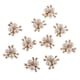thumbnail image 1 of 2x Botón de adorno de flor de perla de de imitación de cristal 10x Flatback para decoración para hogar y manualidades de perfecl Botones de perlas con espalda plana, 1 of 8