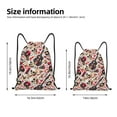 thumbnail image 2 of Lukts Guitar Skull rock Pattern Drawstring Backpack Bag Sport Gym Sackpack,String Backpack Sport Bag Sack,Cinch Tote Gym Backpack-Medium, 2 of 6