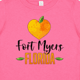 thumbnail image 4 of Inktastic Fort Myers Florida Orange in Heart Boys or Girls Baby T-Shirt, 4 of 5