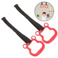 thumbnail image 1 of LIFKOME 1Pair Red Plastic Gymnastics Rings Adjustable Pull Up Rings for Home Workout Strength Training, 1 of 8