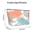 thumbnail image 5 of ZNDUO Travel Makeup Bag for Women Abstract Watercolor Graffiti Toiletry Bag, Multifunctional Storage Bag Cosmetic Bag Make Up Organizer, 5 of 7