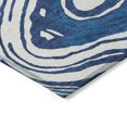 thumbnail image 4 of Addison Rugs Chantille Indoor/Outdoor Transitional Swirls Navy Washable Round Rug, 8' x 8', 4 of 6