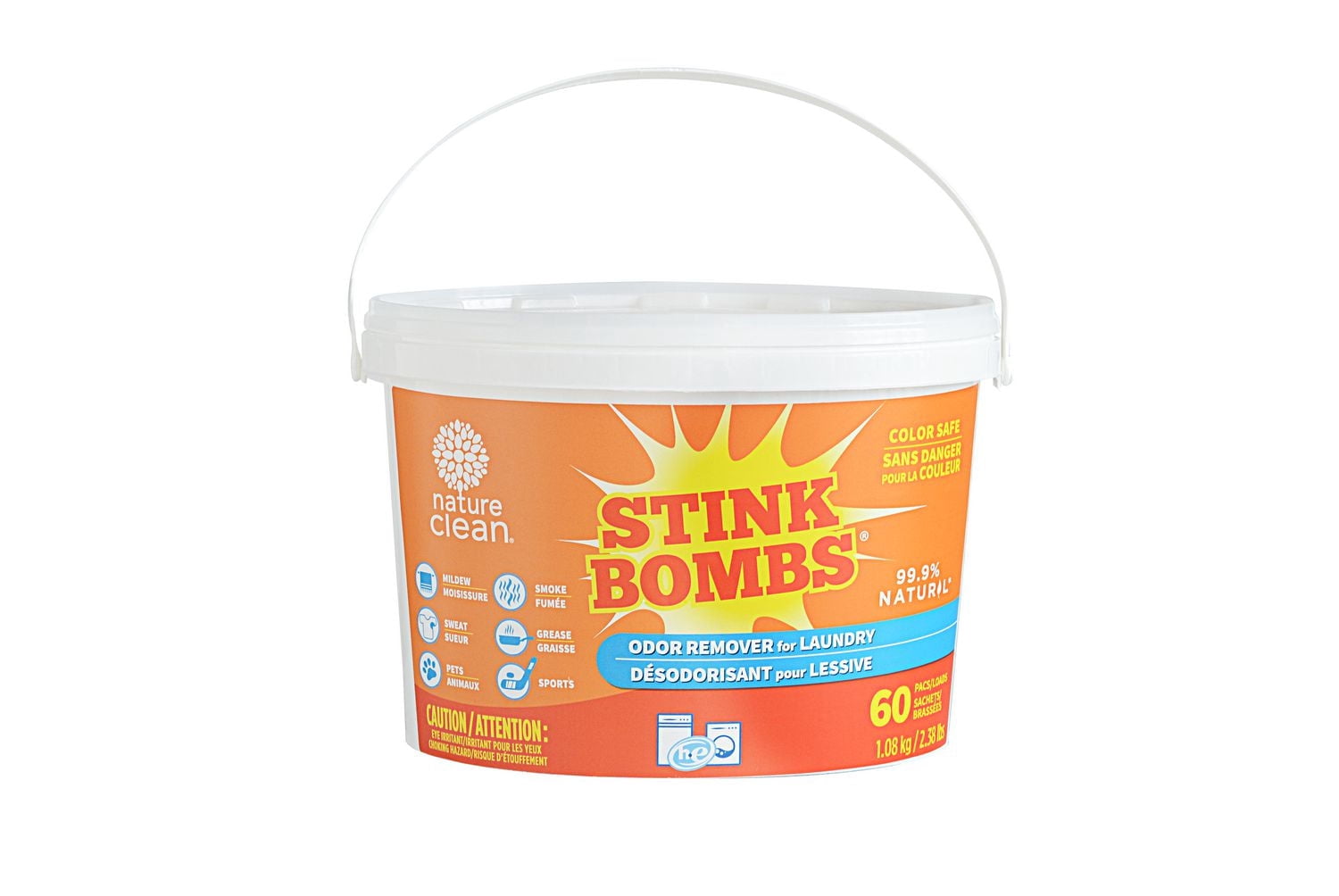 Nature Clean Stink Bomb Odor Remover 60 loads Fragrance Free - Walmart.ca