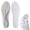 Grey, variant on Insoles for Men Women, Insoles for Standing all Day, 2 Pairs Memory Foam Orthopedic 4D Cloud Technology Insole