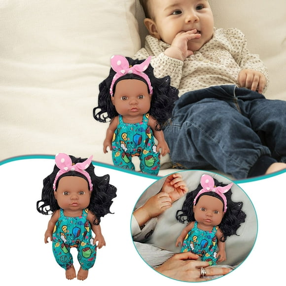 Black Doll Full Body Doll Soft Rubber Baby African Doll Music Doll Dolls My Life