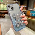 thumbnail image 1 of Funda con diamantes de imitación para iPhone, carcasa con purpurina para iphone 11, 14, 12, 13 Pro Max, 14, 13, 8, 7, SE, XR, Xs, Max, 14 Plus Fivean unisex, 1 of 2