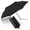 Black, variant on Knirps X4U My Clever Companion – 90cm Diameter Windproof Manual Open/Close Umbrella, Compact Design for All-Weather Protection, Retractable Feature with Storage Case, Black with Black Coating