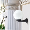 thumbnail image 4 of BRIGHTFUFU Sphere Lampshade Acrylic White Waterproof 1Set for Bedroom Lighting, 4 of 7