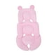 thumbnail image 3 of Cojín para asiento de bebé, suave acolchado, para cochecito de bebé, almohada de apoyo para cabeza y cuello para recién nacidos. rosa, 3 of 9