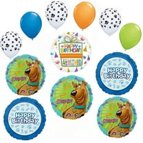 Anagram Scoooby Dooby Doo Birthday Party Supplies 12 pc Foil Balloon Bouquet Decorations