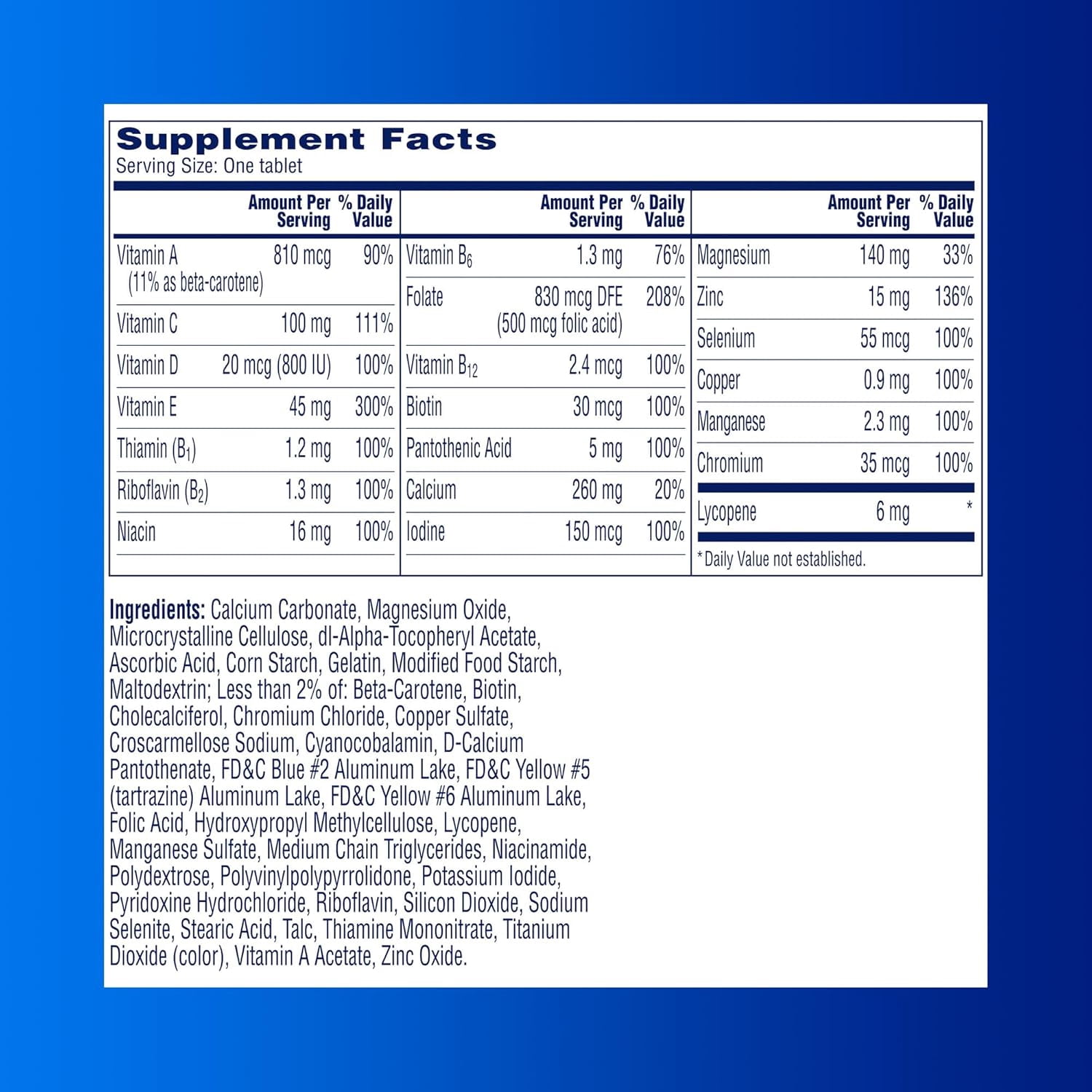 ONE A DAY Men's Pre-Conception Health Tablets 30ct.
