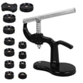 thumbnail image 2 of CNKOO 13Pcs Watch Press Set Watch Back Case Press Watch Press Tool with 12 Moulds Professional Durable Metal Watch Case Press Set Watch Repair Kit for Watch Back Remover Watch Repair, 2 of 11