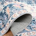 thumbnail image 7 of Noahas Vintage Area Rug Modern Bohemian Rug, Blue, 4' x 6'., 7 of 7