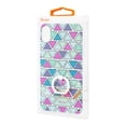 thumbnail image 4 of Iphone X Triangle Pattern Tpu Case With Rotating Ring Stand Holder, 4 of 4