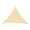 Beige, variant on MOAOASPER Outdoor Sun Shade Sail, 118.11 Inch Triangle UV Protection Canopy, Breathable Fabric with Installation Ropes for Poolside Deck Backyard