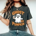 thumbnail image 2 of Comfort Colors® Сute Ghost Coffee Shirt, Сute Little Ghost Iced Coffee t-shirt, Boo Ghost Shirt, Ghost Coffee Shirt, Halloween Coffee Lovers, 2 of 6