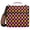 Pink and Orange Checkered, variant on Haosy 3 Ring Zipper Binder with Shoulder Strap Waterproof Trapper Keeper 2 Inch D-Ring 500 Sheets Capacity, Purple Scottish Tartan
