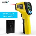 thumbnail image 2 of Industrial infrared thermometer Handheld digital infrared industrial thermometer Laser temperature gun Non-contact infrared LCD pyrometer 400-600 degrees temperature gun Multi-function, 2 of 8