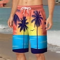 thumbnail image 2 of Mens Swim Shorts Swimsuit Mesh Lined With And Pockets Men's Board Shorts, 2 of 5
