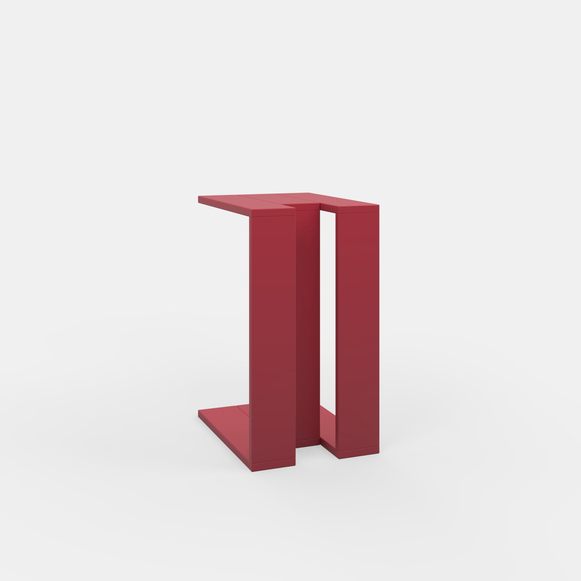 Ada Home Decor Furniture Burgundy Stanley Modern Side Table