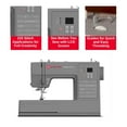 thumbnail image 5 of SINGER® HD 6620C Sewing Machine + Accessories | 215 Stitch Applications | 6 One-Step Buttonhole, 5 of 8