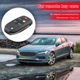 thumbnail image 3 of Funda de llave remota de coche carcasa de llave plegable con Ehuebsd tapa de 5 botones reemplazo para Volvo V70, 3 of 8