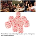 thumbnail image 3 of 20pcs 6 Sided  Set,Round Corner Board Game  Transparent Dices Rounded Corner  For Board Games And Teaching Math, 3 of 8