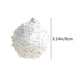 thumbnail image 3 of HWRETIE Holiday Decoration Hanging Balls,Christmas Balls Decoration 8Cm White Foam Balls Shaped Balls Hangings Home Doecor, 3 of 6