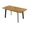 Walnut, variant on 47.4"-63.2" Extendable Dining Table Set for 4-8 People,7 Piece Large Kitchen Table Set with 6 Chairs for Farmhouse, Dining Room,Living Room