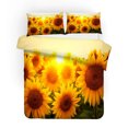 thumbnail image 2 of 3D Sunflowers Field Quilt Cover Set Bedding Set Pillowcases 05, 2 of 3