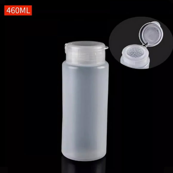 Dvkptbk Spice Jar 460ml Plastic Seasoning Bottle with Holes Clear Powder Bottle Pepper Bottle Cumin Powder Cylinder Barbecue Seasoning Bottle Spice Sprinkling Bottle Kitchen Utensils & Gadgets