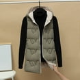 thumbnail image 6 of Pounoo Womens Puffer Vest Zip Up Down Hooded Coats Lightweight Quilted Sleeveless Jacket with Pockets Winter Outerwear Gift, 6 of 8
