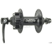 Shimano Deore HB-M525A Front Hub - QR x 100mm, 6-Bolt, Black, 36h