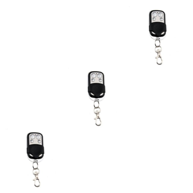 jesticaly Universal 4-key Remote Control Electric Gate Code Learning Controller Copier Electronic Accessories 3Set
