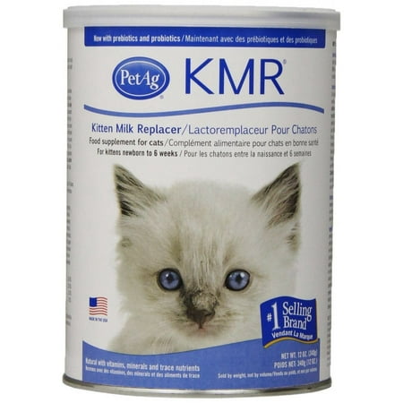 PetAg KMR Powder Kitten Milk Replacer 12 oz