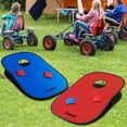 thumbnail image 4 of Juego de juego Cornhole plegable Juegoal de 91 x 61 x 21 cm, 10 bolsas, 4 of 6