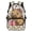 Bookworm Capybara Print, variant on Uorisanigo Cartoon Ladybug Kids Children School Backpack 17 inch, Durable Polyester Backpack with Adjustable Padded Strap, Perfect for Nursery Preschool and Camping Trips