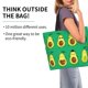 thumbnail image 2 of Disketp Cartoon Fruit 1 Bolsa Tote Estampada para Mujer, Bolso de Hombro y de Mano para Compras y Viajes, 2 of 8