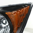 thumbnail image 5 of AKKON - For [Black] 2007 2008 2009 2010 2011 Honda CRV CR-V Driver and Passenger Side Headlights Pair, 5 of 6