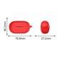 thumbnail image 4 of Funda Silicona Protectora A Prueba Golpes para Beats Buds () Rojo, 4 of 4