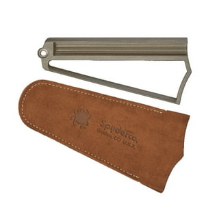  Spyderco Bench Stone 302-UF Ultra-Fine Knife Sharpener Grey :  Sports & Outdoors