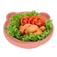 thumbnail image 4 of Placa de succió del Bebé, Utensilio de succió para Bebés resistente a la temperatura, material de lavar seguro para el almuerzo, 4 of 7