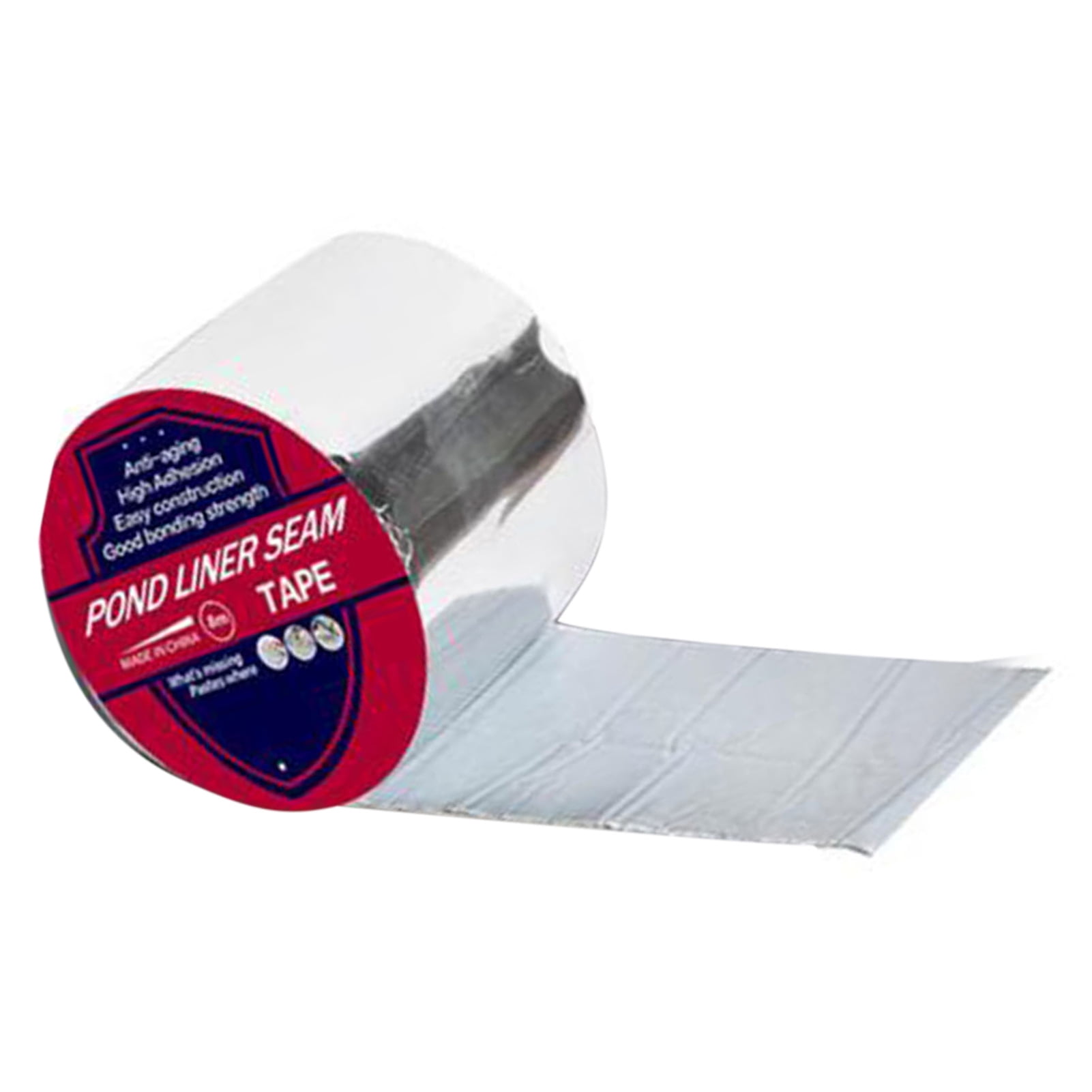 Super Strong Waterproof Tape Butyl Seal Rubber Aluminum Foil Tape 50mm x 5m AA 