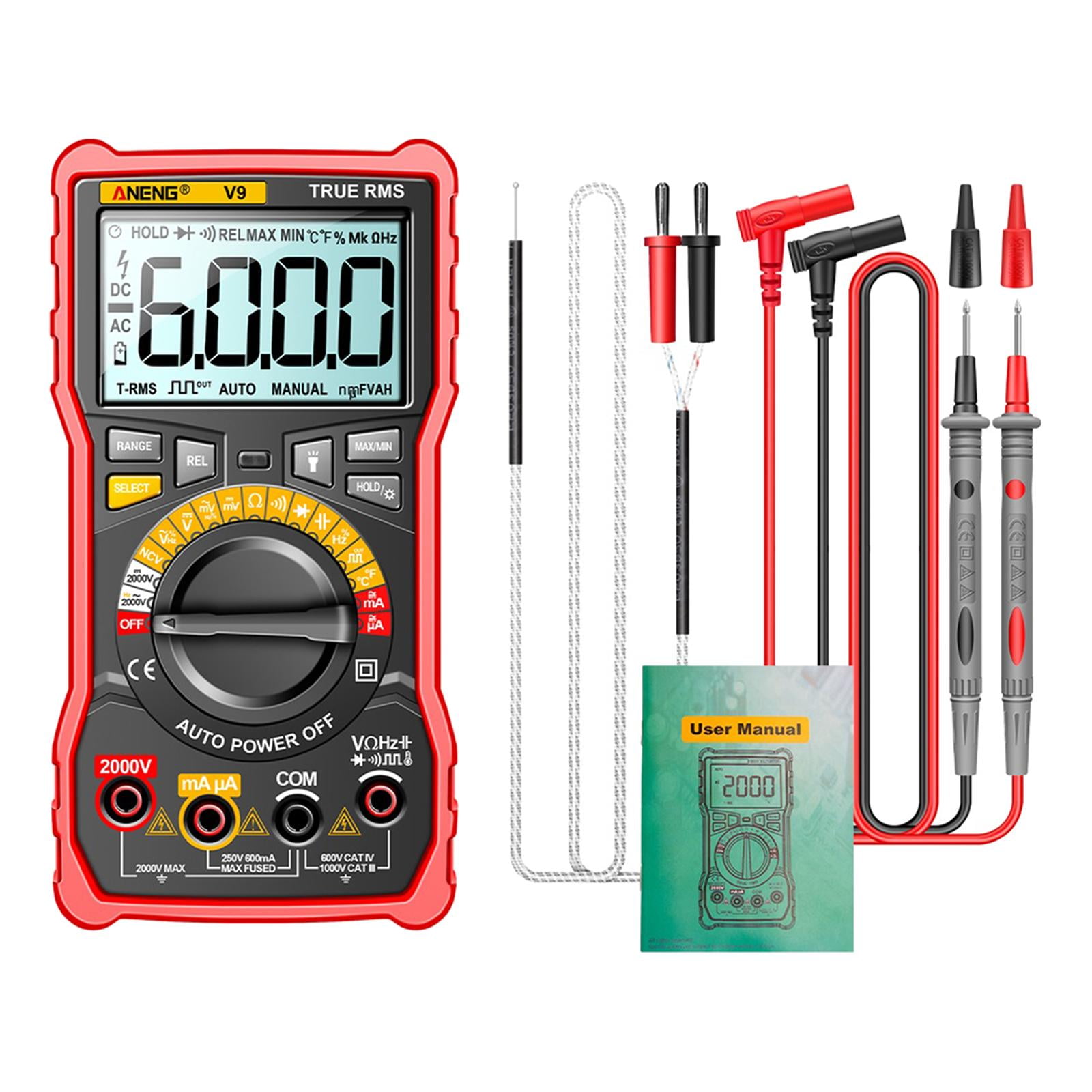 Intelligent Digital Tester Capacitance Tester Current Circuit Backlight