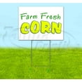 thumbnail image 1 of Farm Fresh Corn (18" x 24") Yard Sign, Includes Metal Step Stake, 1 of 6