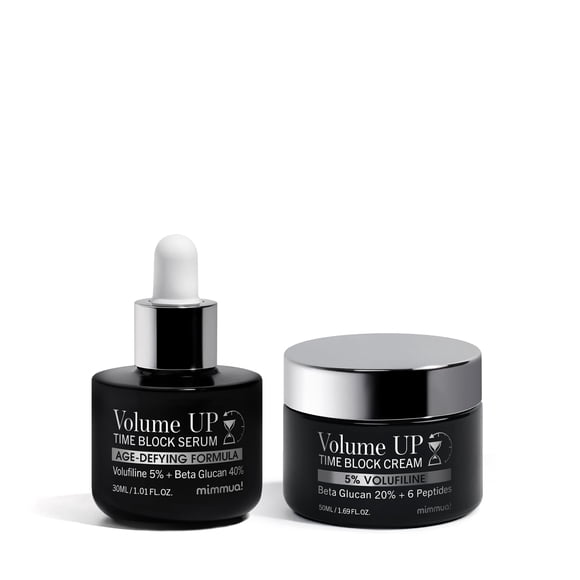 Set de sérum y crema mimmua! Volume UP para volumen de la piel, anti-edad